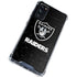 NFL Las Vegas Raiders Distressed Galaxy S20 FE Clear Case